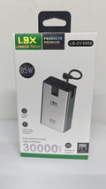 Power Bank Carga Rápida 85W Linbox Tech 30,000 mAh - Negro